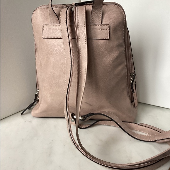 SevenDays pink vegan purse/ back pack - Picture 2 of 9